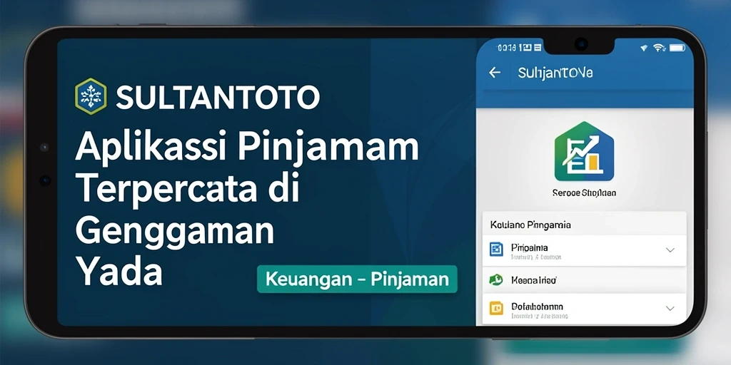 Antarmuka SULTANTOTO yang ramah pengguna untuk pengajuan pinjaman.