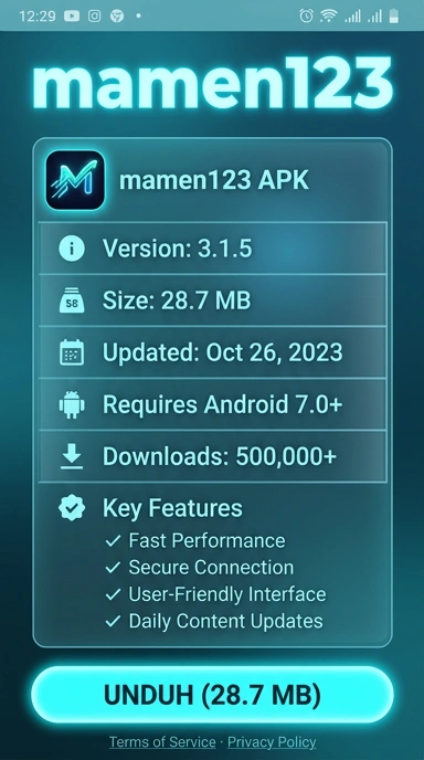 Unduh dan Instal mamen123 APK Terbaru untuk Android